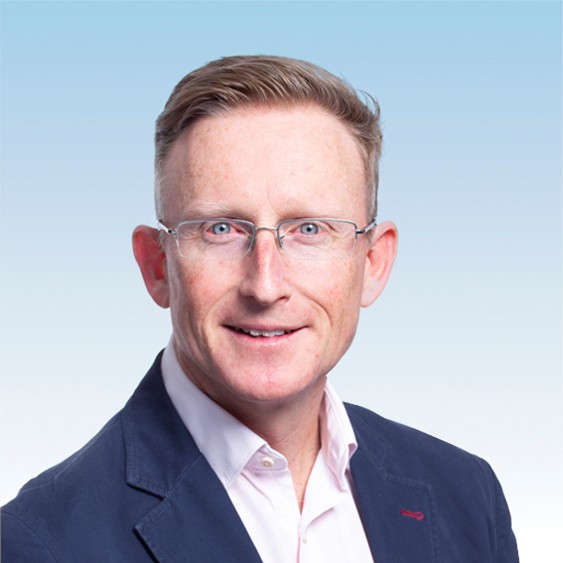 headshot of Damien Cutcliffe